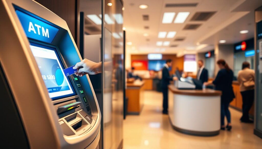 ATM withdrawals and deposits from credit card to bank account